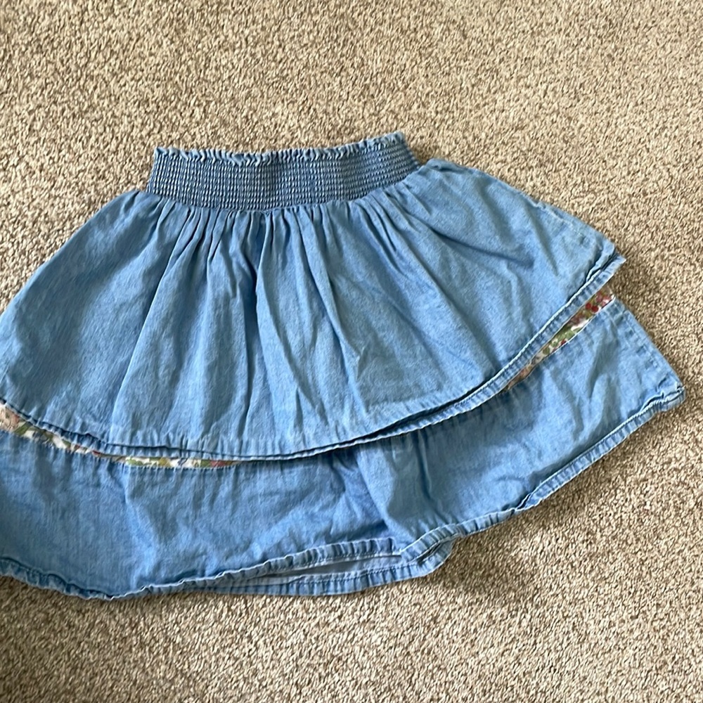 Mini Boden skirt, girl 7-8
